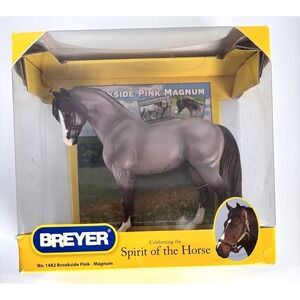 SIGNED Breyer Brookside Pink Magnum #1482 Spirit of the Horse NEW In Box